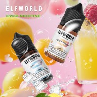 Wholesale cheap price Elfworld vaper ejuice 30ml e-liquid 5% nicotine with 28 different flavors