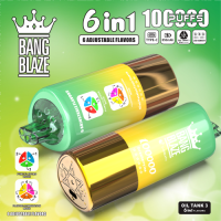 Bangking 100k puffs vape with 6 adjustment flavors wholesale disposable e-cigarette big smoking puffs