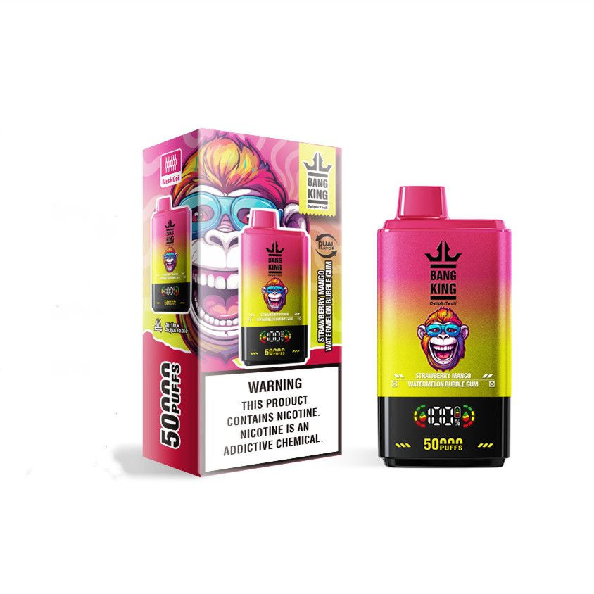 2025 Bang Dual Flavor Disposable Vapes 50K Puff 50ml E-Juice Vaper Dual Pod Flavors Wholesale E-Cigarette
