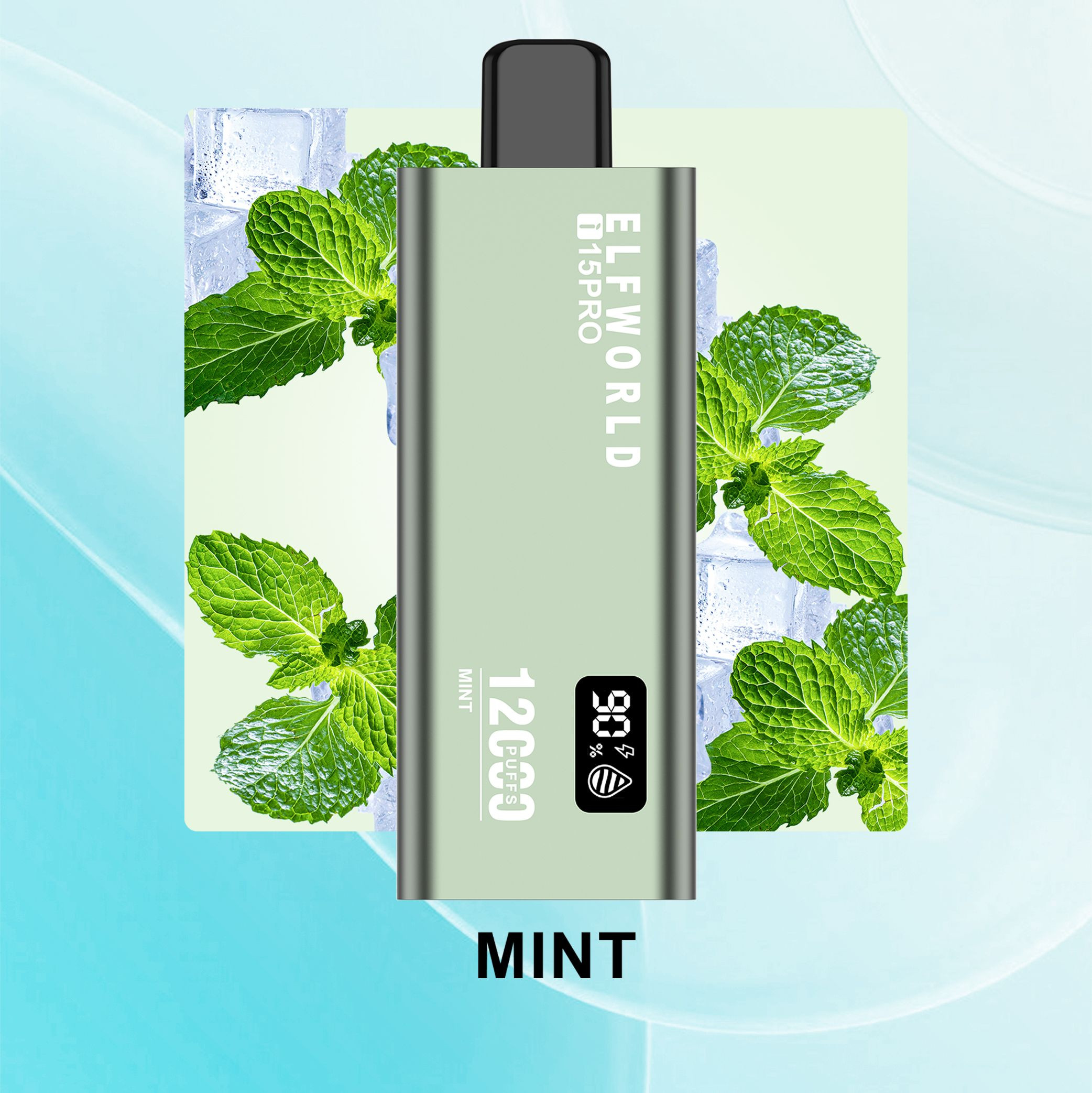 elfworld i15 pro disposable vape pen 12000 puff Airflow adjustable with digital display vaper  12k puffs