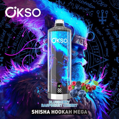 Wholesale Cheap OKSO shisha hookah mega 50k puff bar disposable electronic cigarette  small order acceptable