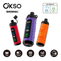 wholesale OEM OKSO Shisha Max 40k puffs disposable vape small MOQ Mesh coil 0.6ohm 10 flavors supported mixed to ordfer