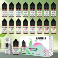 Wholesale cheap price Elfworld vaper ejuice 30ml e-liquid 5% nicotine with 28 different flavors