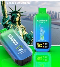 Hot Selling Bangking 50K Puff with Screen 12 Flavors Disposable Vape with display