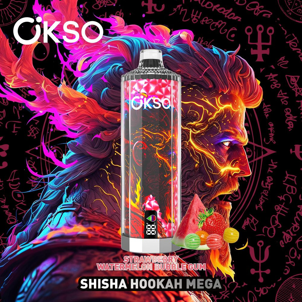 Wholesale Cheap OKSO shisha hookah mega 50k puff bar disposable electronic cigarette  small order acceptable