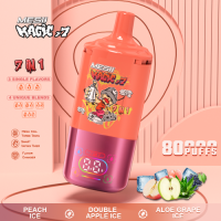 Wholesale Disposable Vape E-Cigarette Magic X7 Vape Ultimate 7-in-1 Flavor Fusion 80, 000 Puffs vaper