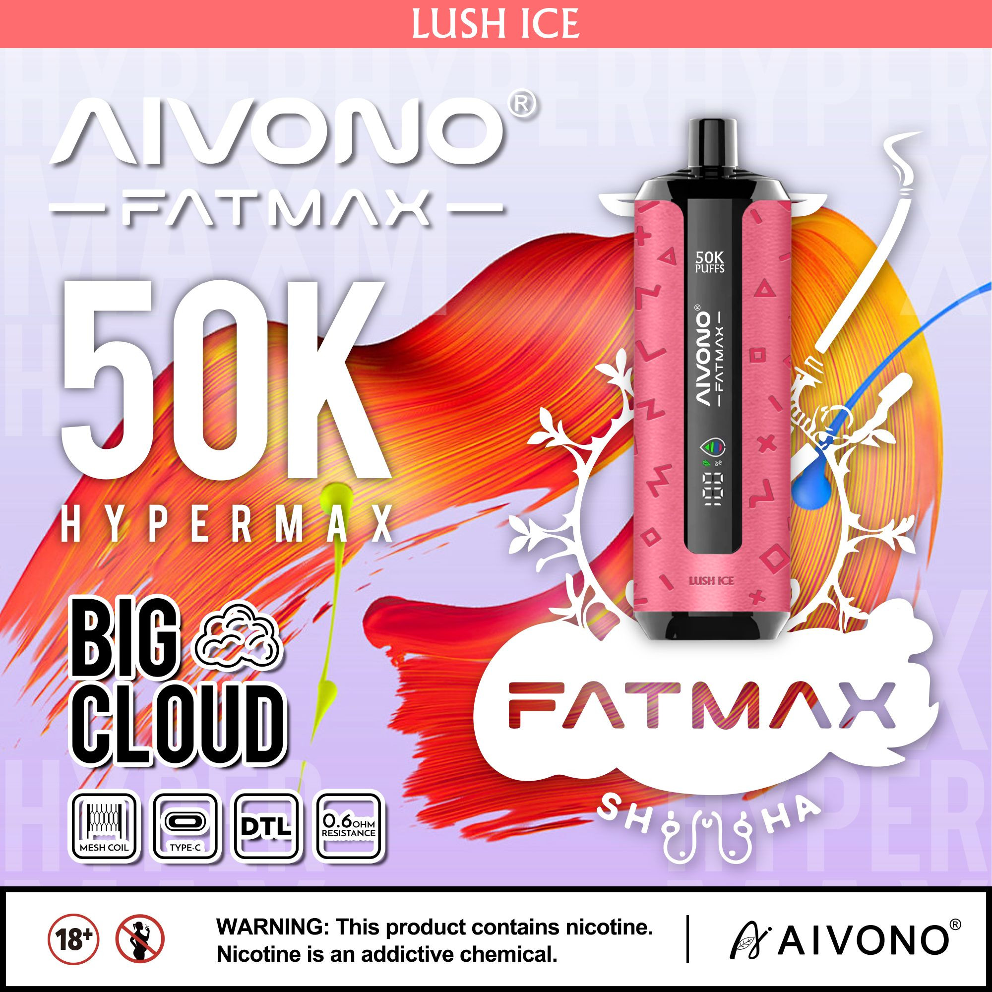 AIM FATMAX 50000 puffs wholesale vape