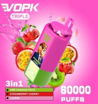 The best Flavor taste VOPK 60k puffs disposable vape pen triple ecigs vaper wholesale from paphosVape