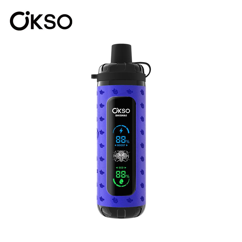 wholesale OEM OKSO Shisha Max 40k puffs disposable vape small MOQ Mesh coil 0.6ohm 10 flavors supported mixed to ordfer
