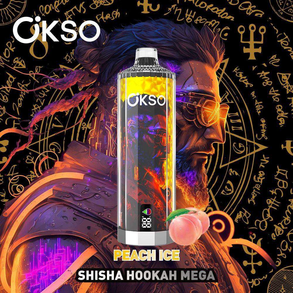 Wholesale Cheap OKSO shisha hookah mega 50k puff bar disposable electronic cigarette  small order acceptable