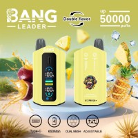 Wholesale Disposable E-Cigarette bangleader 50K Vape Double Flavor Pen Style E-Cigarette - Affordable and Popular Vope