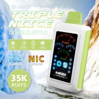 2025 Best Seller Mesii TRIPLE NIICE 35k puffs vape pen with ice and nicotine control e-cigarette