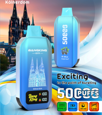 Hot Selling Bangking 50K Puff with Screen 12 Flavors Disposable Vape with display