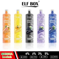 Vape shisha crystal bar elfbox 15000 puff Disposable Vaper Device  OEM Wholesale Vpae 15k
