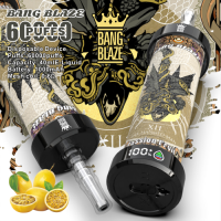 Disposable Electronic Cigarette Vape Pen with Display 60K Puffs Bangblaze Fruit Flavor 60000 Puffs E-Cigarette Vaper