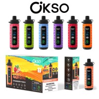 wholesale OEM OKSO Shisha Max 40k puffs disposable vape small MOQ Mesh coil 0.6ohm 10 flavors supported mixed to ordfer
