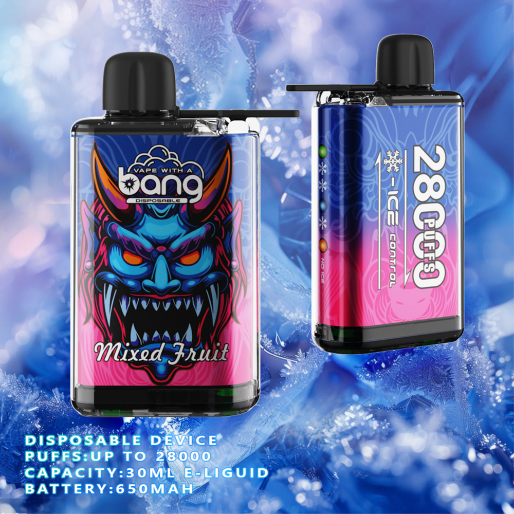 Wholesale disposable vape BANG28000 puffs ice control hot selling electronic cigarette