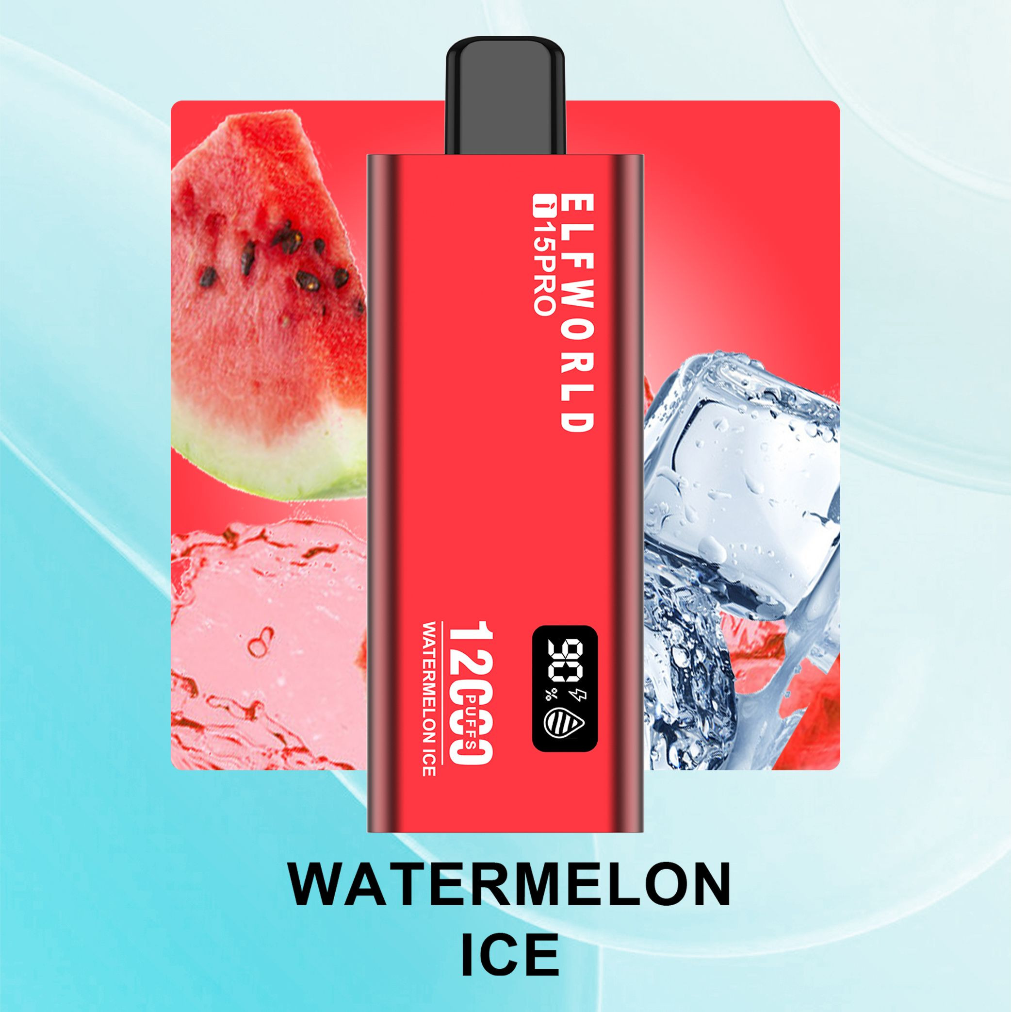 elfworld i15 pro disposable vape pen 12000 puff Airflow adjustable with digital display vaper  12k puffs
