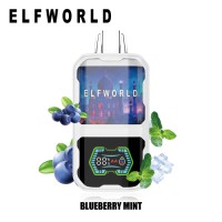 Elfworld AI 22000 puffs disposable electronic cigarette vape pen  0/2/3/5%Nicotine Salt 10 Flavors Available