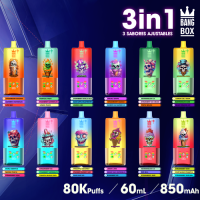Low Price Bangbox 3-in-1 Vape Pen 80000 Puffs Disposable E Cigarette Wholesale Vpaer Mod Puff 80K