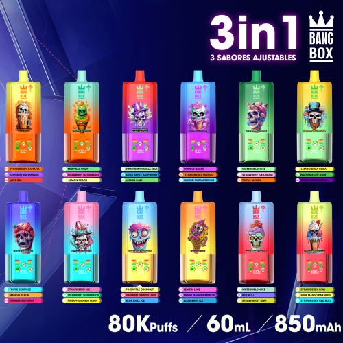 Low Price Bangbox 3-in-1 Vape Pen 80000 Puffs Disposable E Cigarette Wholesale Vpaer Mod Puff 80K