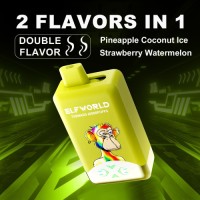 Ekfworld Newest Tornado 60000 puffs double flavors 50ML of E-liquid with digital screen vape puffs