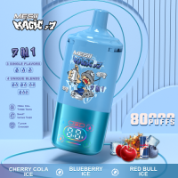 Wholesale Disposable Vape E-Cigarette Magic X7 Vape Ultimate 7-in-1 Flavor Fusion 80, 000 Puffs vaper