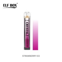 Crystal Bar Vape 600 Puffs Disposable Vaper Wholesale OEM ODM E-Cigarette Vape Pod Device Puff