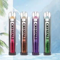 Crystal Bar Vape 600 Puffs Disposable Vaper Wholesale OEM ODM E-Cigarette Vape Pod Device Puff