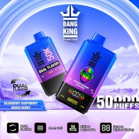 2025 Bang Dual Flavor Disposable Vapes 50K Puff 50ml E-Juice Vaper Dual Pod Flavors Wholesale E-Cigarette