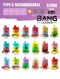 Bang Leader 32000 Puffs Vape Pen Disposable Vape 56ml E-Liquid Dual Tank Wholesale Electric Cigarette Puff  vape