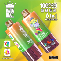 Bangking 100k puffs vape with 6 adjustment flavors wholesale disposable e-cigarette big smoking puffs