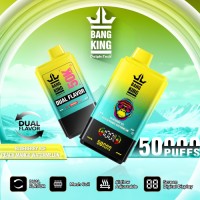 2025 Bang Dual Flavor Disposable Vapes 50K Puff 50ml E-Juice Vaper Dual Pod Flavors Wholesale E-Cigarette