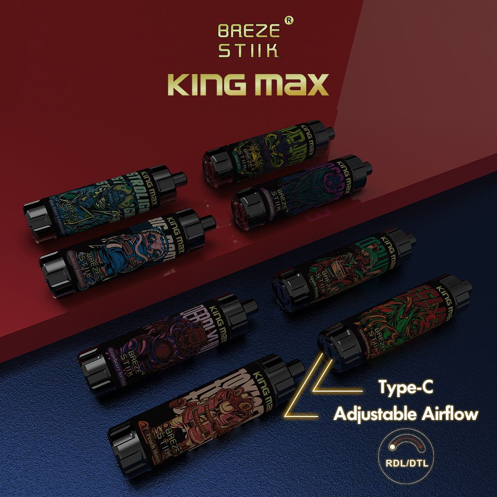 Wholesale disposable vape shisha flavors DTL Vaper 10000 puffs Kingmax  e-cigarettes