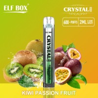 Crystal Bar Vape 600 Puffs Disposable Vaper Wholesale OEM ODM E-Cigarette Vape Pod Device Puff