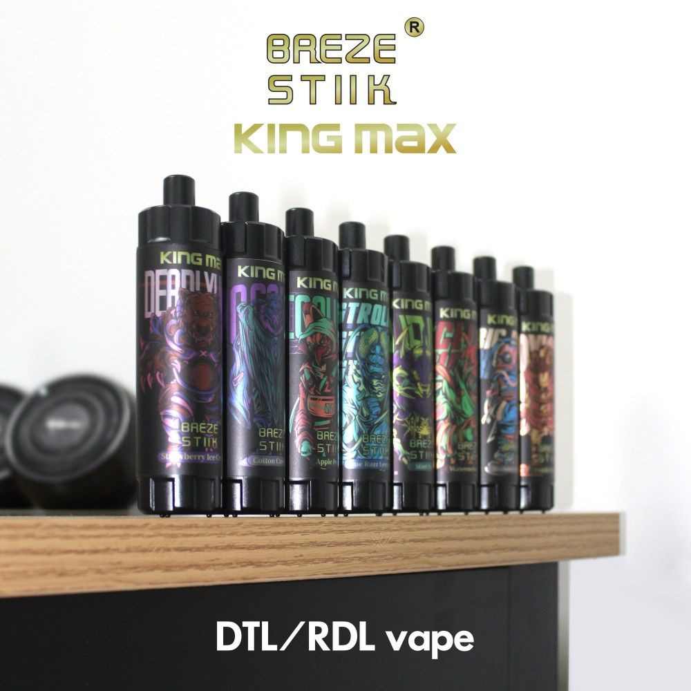 Wholesale disposable vape shisha flavors DTL Vaper 10000 puffs Kingmax  e-cigarettes