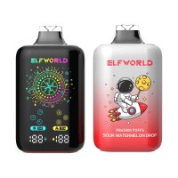 2025 ELFWORLD PB 45000 Puffs disposable vape Wholesale e-cigaertte pods  ice and nicotine adjustment