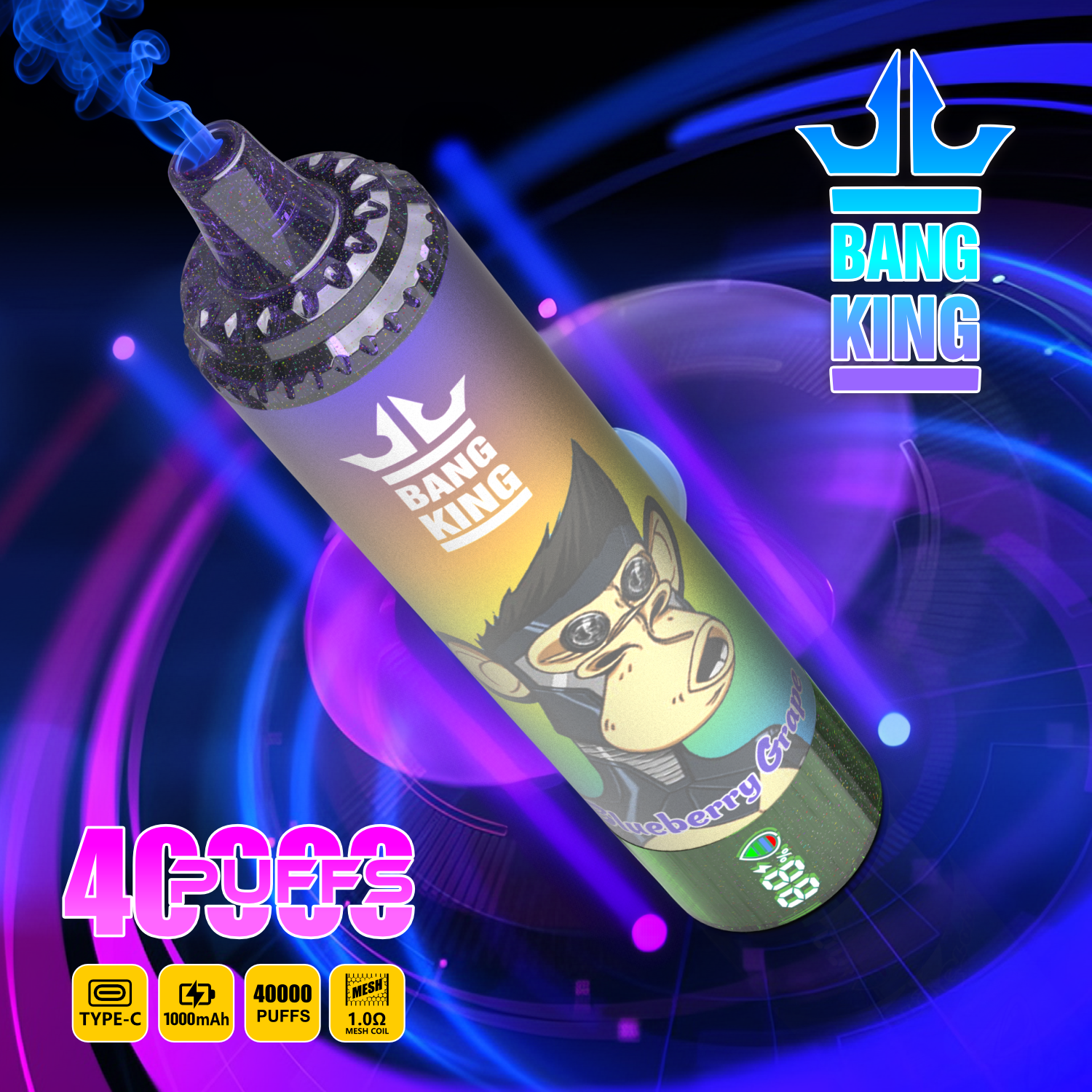 Disposable Vape 25ml E-Liquid 40000 Puff OEM ODM Vaper Pen Wholesale Factory E-Cigarette Bangking 40k Puffs