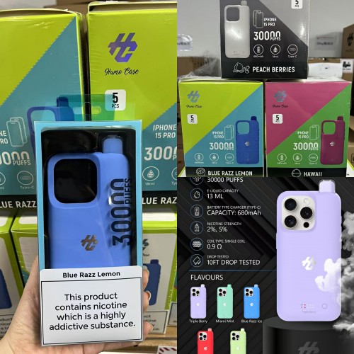 Wholesale Humo iphone case 30000 puffs disposable vape for iphone13/14/15 -wholesale ecig vape puff 30000 puff