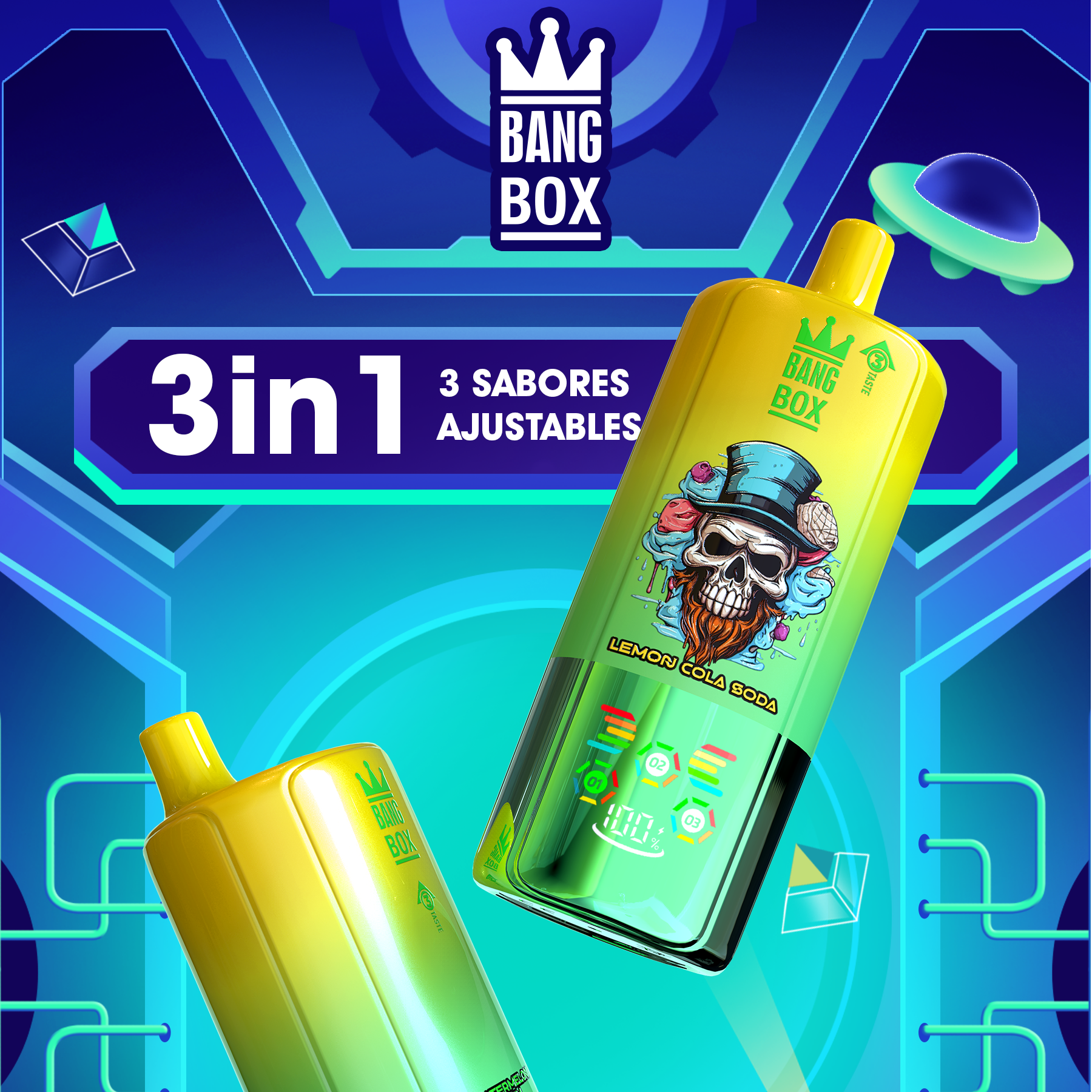 Low Price Bangbox 3-in-1 Vape Pen 80000 Puffs Disposable E Cigarette Wholesale Vpaer Mod Puff 80K